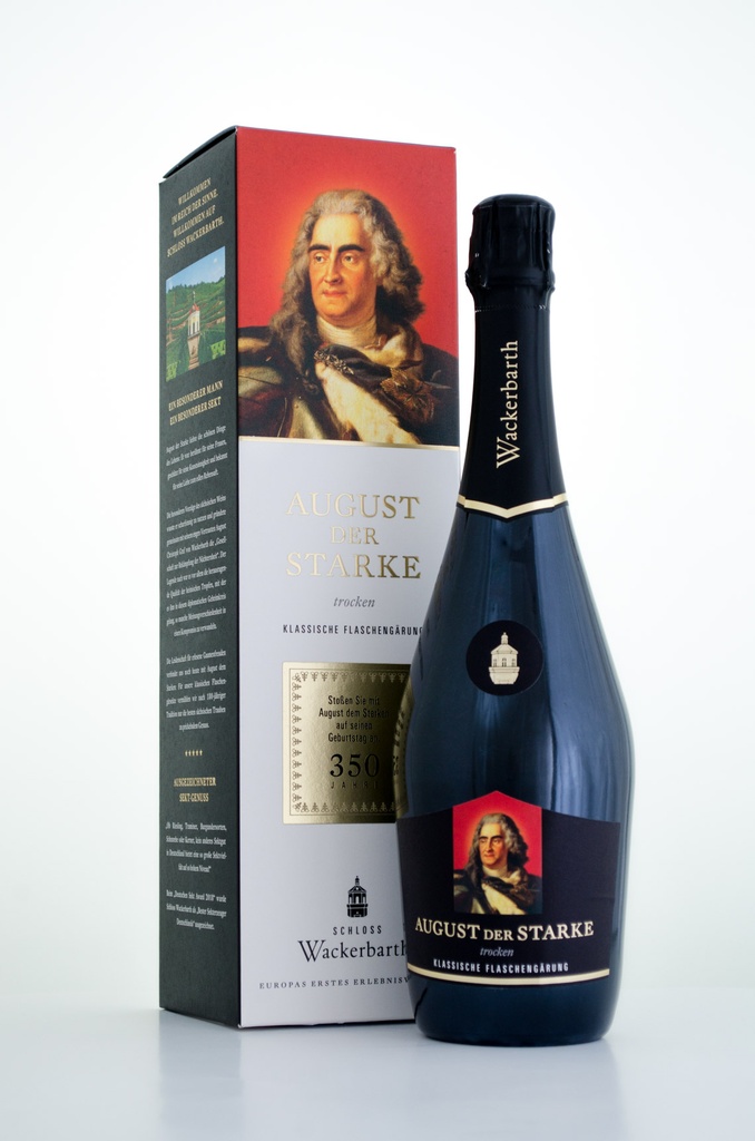 August der Starke Sekt trocken bA 0,75 l