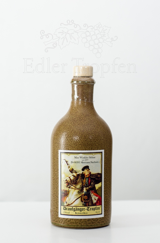 Draufgänger Kräuterlikör Tonflasche 0,5 l