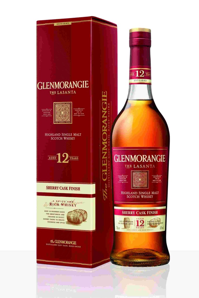 Glenmorangie 12y Sherry Cask Lasanta 0,7 l