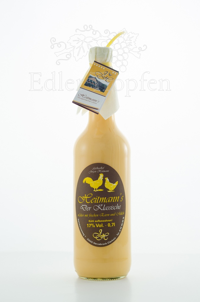 Heitmanns Eierlikör der Klassische 0,7 l