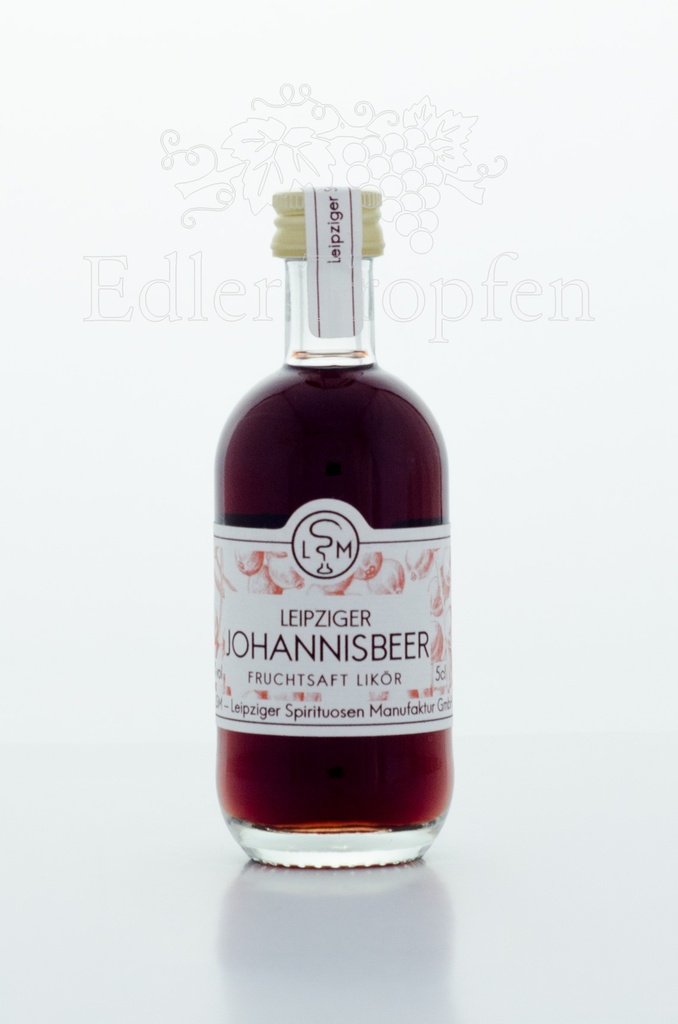 LSM Leipziger Johannisbeer-Fruchtsaftlikör 5 cl