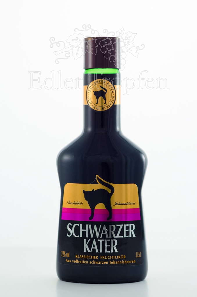 Schwarzer Kater Johannisbeerlikör 0,5 l