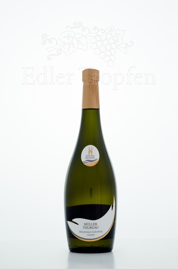 [A10624-003] WG Meissen Müller-Thurgau trocken Weinböhlaer Gellertberg DQW 0,75 l