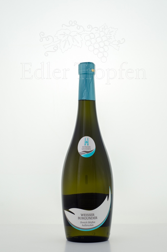 [A10150-004] WG Meissen Weisser Burgunder Bereich Meissen trocken QbA 0,75 l